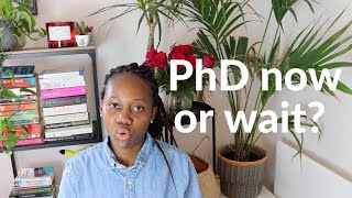 What to consider before applying for a PhD
