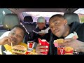 MCDONALDS MUKBANG W/ 10 YEAR OLDS!! (They Tell Me About Their Love Lives)