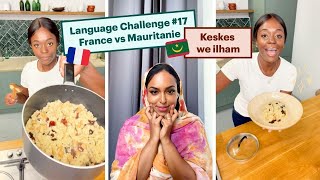 Language Challenge | Mauritanie | Keskes we ilham | Couscous mauritanien |  Cuisine africaine