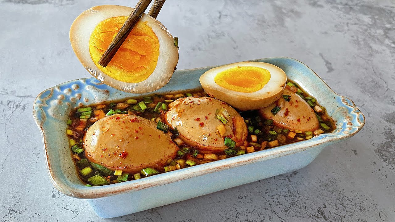 Как вкусно приготовить яйца - маринованные яйца по-корейски