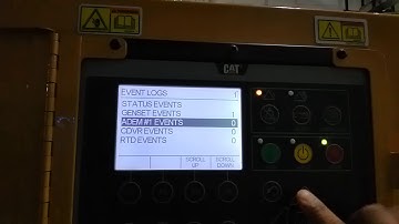 How to reset alarm cat engine H series
