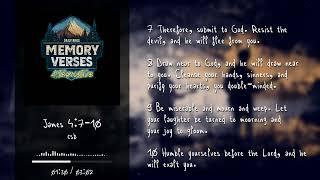 James 4:7-10 - Alternative - Bible Memory Verses