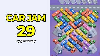 Car Jam Level 29 Solution and Walkthrough