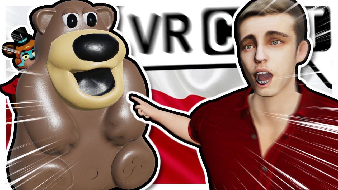 O cholera czy to Freddy Fazbear - VRCHAT Funny moments