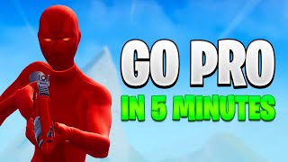 How To GO PRO In Under 5 Minutes