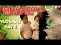 VLOGMAS DAY 5 | BABY SEES TREE FOR THE 1ST TIME!