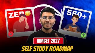 NIMCET 2027 Roadmap - Free Resources, Books, Safe Score and Important Topics 💯Test Series for NIMCET