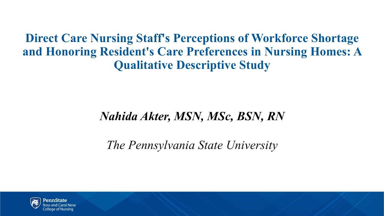 CGNE Seminar Oct 1 2025: Balancing Workforce Shortages & Resident Preferences- Akter