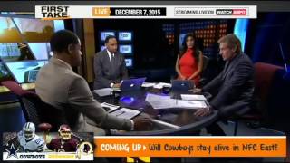 New ESPN First Take - Is Cam Newton the NFL MVP Right Now