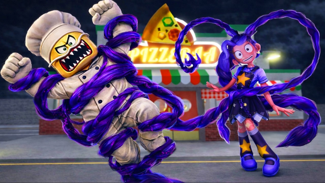 ME TRANSFOMEI NA LILY LOVEBRAIDS DO POPPY PLAYTIME 5 NA PIZZARIA DO PAPA PIZZA!