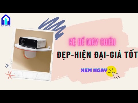 Video [ ICO HOME ] Kệ treo tường để máy chiếu, điện thoại,... - youtube