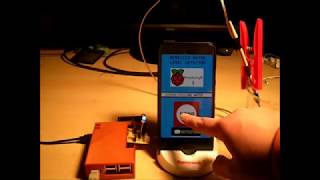 Wireless water level detector with Raspberry Pi 3 and Pocket Code for Android