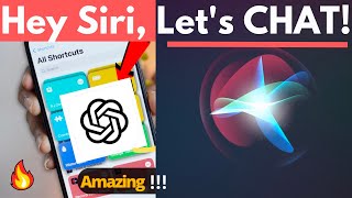 New ChatGPT Shortcuts with Siri is the KILLER AI Voice Assistant!!! screenshot 5