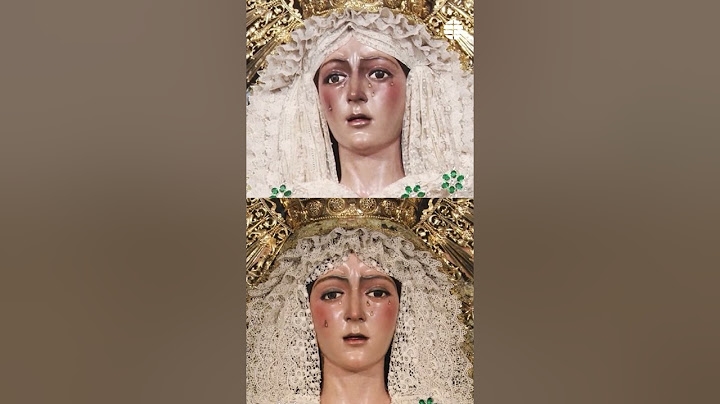 Gran polémica en Sevilla por la restauración de la Esperanza Macanera Le han cambiado la expresión