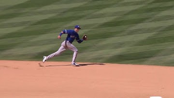 TOR@LAA: Tulo makes spinning throw to retire Trout