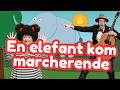 Børnesang med fagter og tal: En elefant kom marcherende – Popsi og Krelle