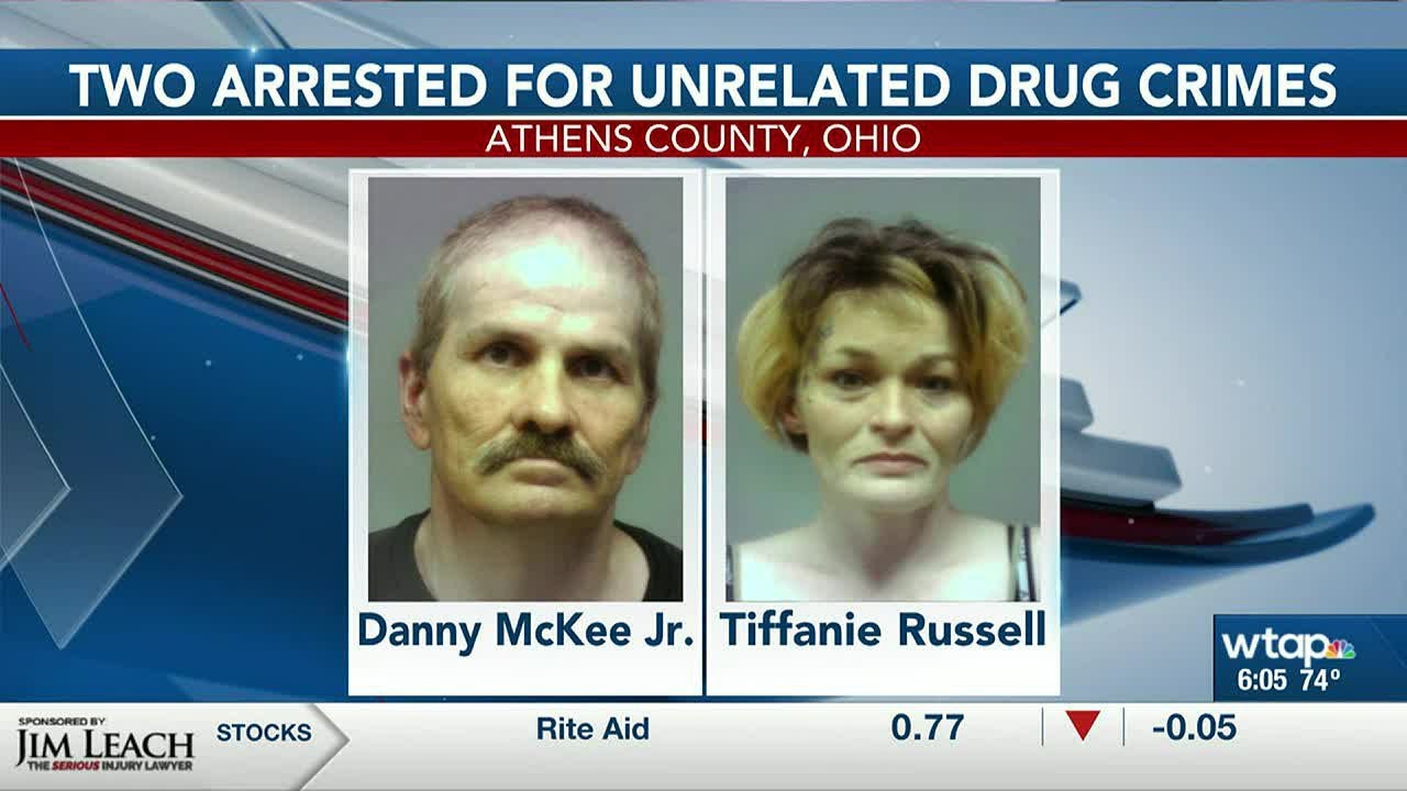 Two arrested for unrelated drug crimes in Athens County - YouTube