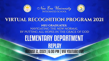 Replay - Virtual Recognition Program 2021 - ELEMENTARY
