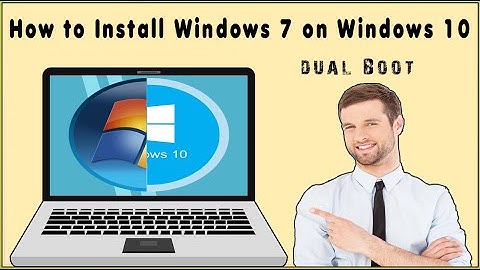 How To Install Windows 7 On Windows 10 Without  Data Loss?⍟How To Dual Boot Windows 7 And Windows 10