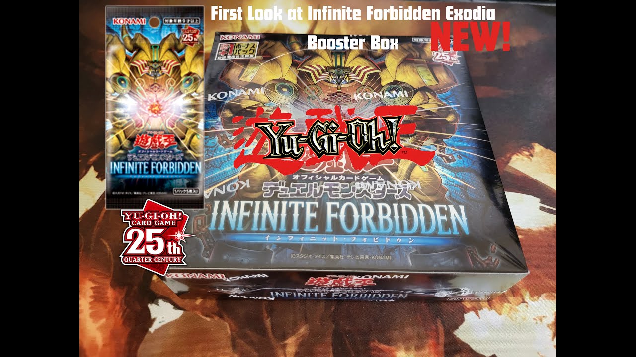Yugioh - The Infinite Forbinden / Unboxing / Japanese