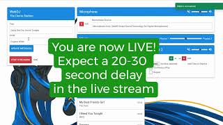 AzuraCast Web DJ / How to Connect and Broadcast Live using Firefox