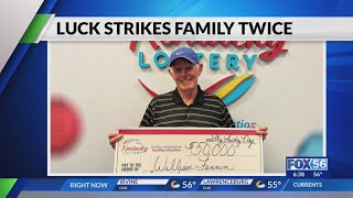 Luck strikes for eastern Kentucky family: Father-daughter duo win lottery 3 months apart