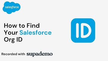 How to Find Your Salesforce Org ID