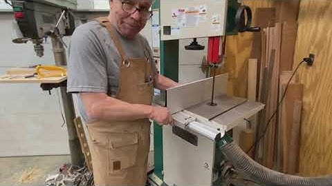 Barry Price - Bandsaw setup for resawing