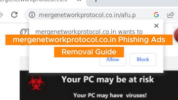 mergenetworkprotocol.co.in Phishing Pop-ups | How to Remove It?