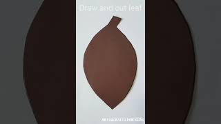 Back to school activities. Autumn leaf. Stained glass #backtoschoolactivities #backtoschool #autumn