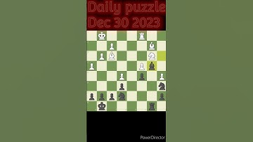 Daily puzzle for Dec 30 2023 #chess #chesspuzzle #dailypuzzle #chesscom
