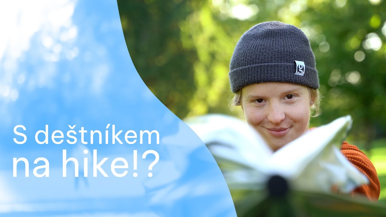 Deštník Gossamer Gear Lightrek Hiking Umbrella  | 🎒 Výbava, co nás baví