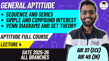 Sequence & Series || Simple and Compound Interests || Venn Diagram and Set Theory || PrepFusion