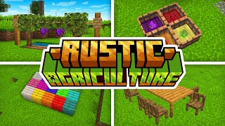 Rustic Agriculture Add-On For Minecraft Minecraft Bedrock 1.21.51