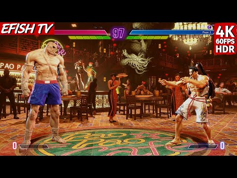 Sagat vs Jamie (Hardest AI) - Street Fighter 6