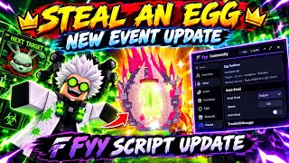 🧪🔥 NEW DR. SCRAMBLE’S REVENGE UPDATE! + FYY SCRIPT | Steal an Egg