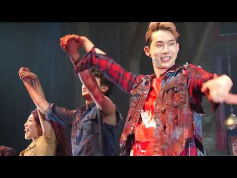 뮤지컬 이블데드 커튼콜 (박강현 조권 배우 focus) 20170730