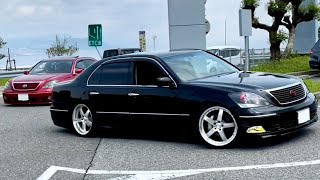 【セルシオMT】腹下擦りながら登場⁉︎ 「VIPカー」セルシオ大集合‼︎
