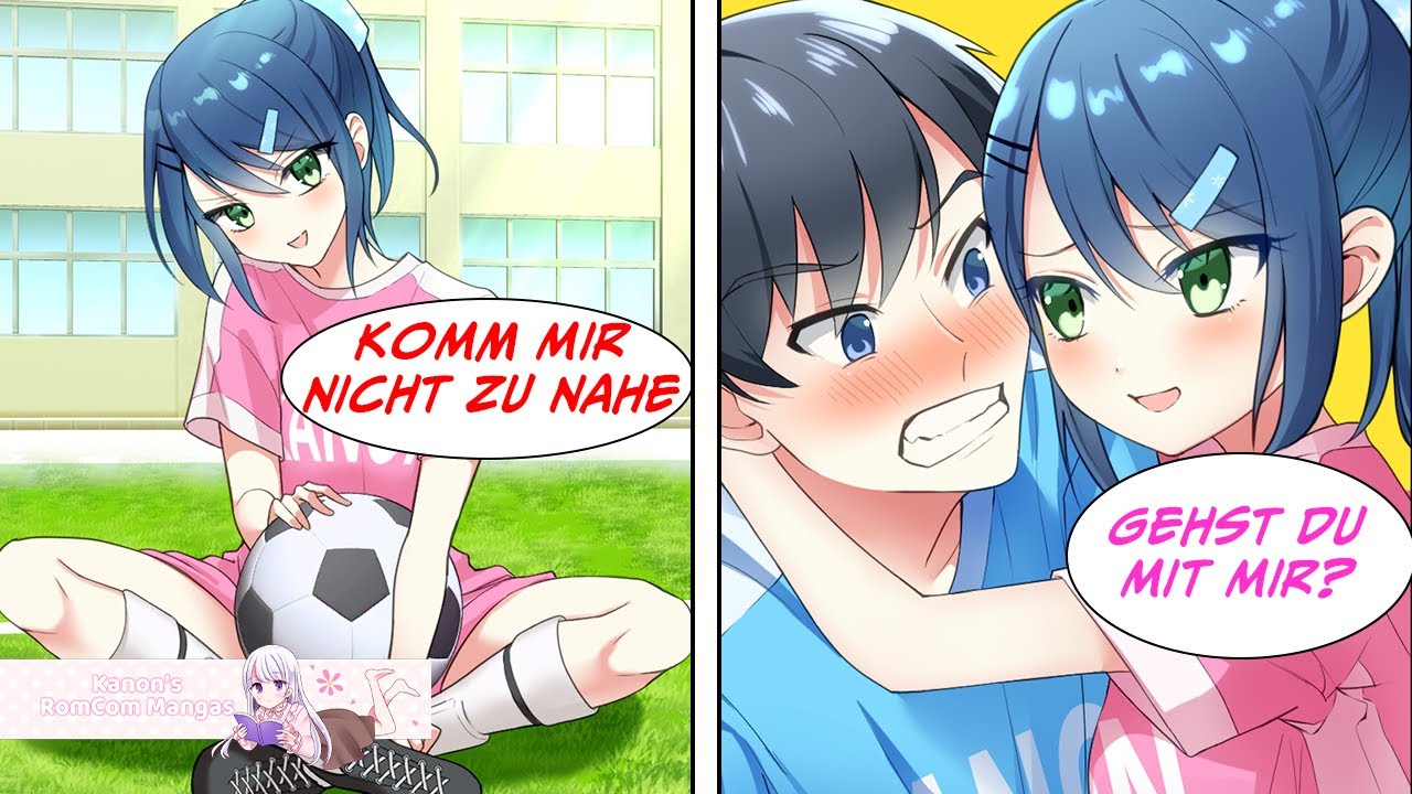 Die kühle Fußballspielerin die ihre Gegner zerstört, sagt mir...