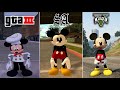 Mickey Mouse in GTA Games (Evolution)