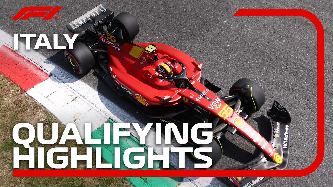Qualifying Highlights 2023 Italian Grand Prix