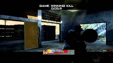Most epic throwing knife final killcam!! | COD MW3