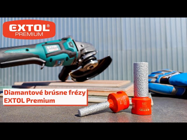 Diamantové frézy EXTOL Premium 8801855 - YouTube 8801857 a