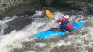 Llangollen Serpents Tail - White Water Kayaking