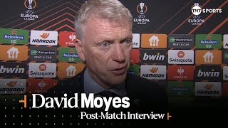 SC Freiburg 1-2 West Ham Post-Match | David Moyes reflects on huge European away win in Germany 🎥