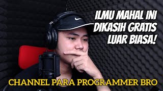 BELAJAR JADI PROGRAMMER DI CHANNEL MEREKA GRATIS #1