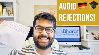 Getting Rejection from German Universities? Try these 3 Tips!