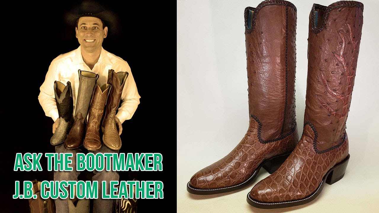 Ask the Bootmaker with Jim Brainard of J.B. Custom Leather