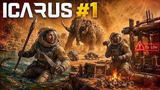 ВЫЖИВАНИЕ В ПУСТЫНЕ НАЧАЛОСЬ — ICARUS #1 ВЫЖИВАНИЕ В ПУСТЫНЕ НАЧАЛОСЬ — ICARUS #1