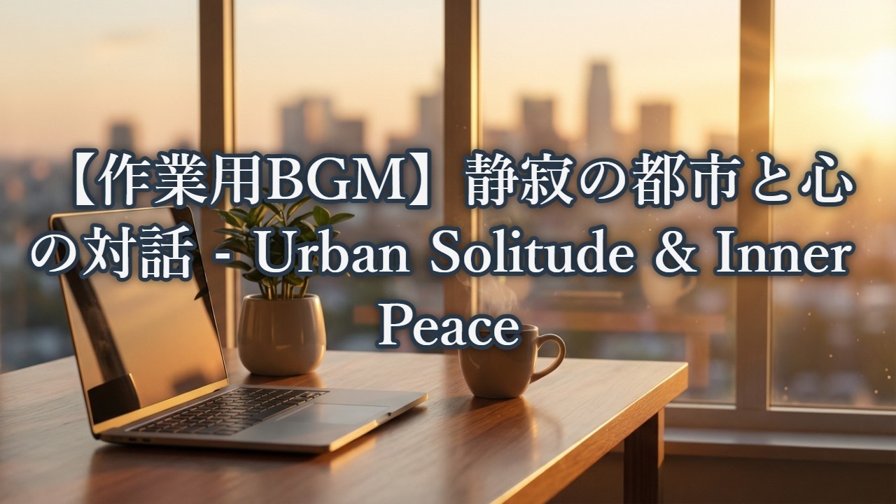 【作業用BGM】黄金色の集中力   Golden Hour Lo fi Hip Hop for Deep Work & Study